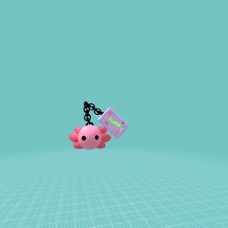 A cute axolotl