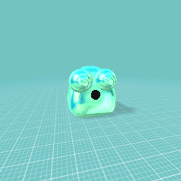 cute blue blob