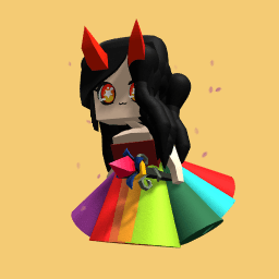 rainbow demon