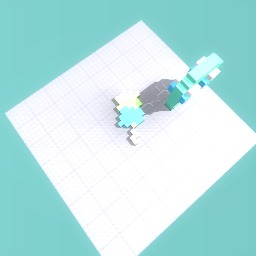 Ghost near the ice cream sword