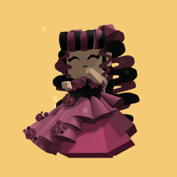 Not typically mine but, maroon fancy gow