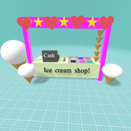 Ice cream shop!