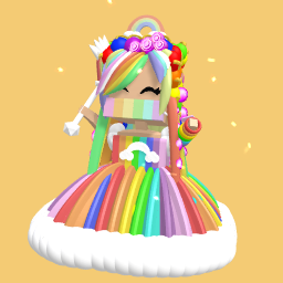 Rainbow girl