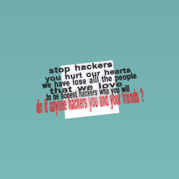 Stop hackers