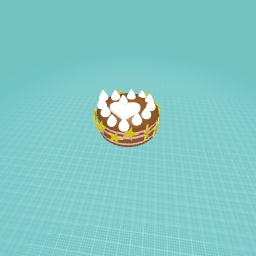 Choclate and strawberry cake