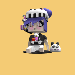 panda cutey girl