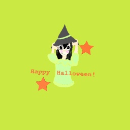 Tsuyu Asui says " Happy Halloween! "