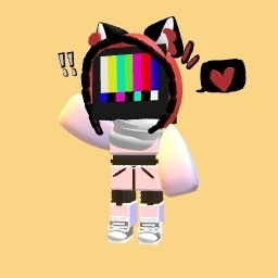 Tv head cutecute free at 100 likes