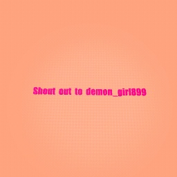 shout out to