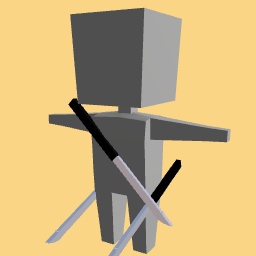 Triple katana