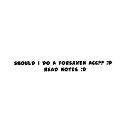 should I?