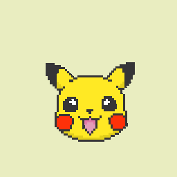 Pickachu (Face) Cute Player 's Request