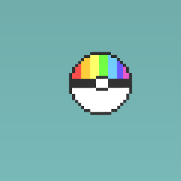 Rainbow Pokemon Ball
