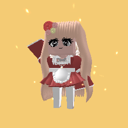 RED ANIME GIRL