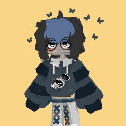 Goth girl outfit and y2k