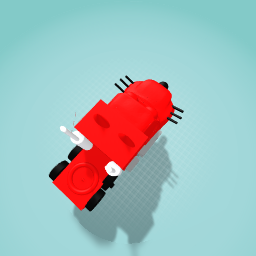 The cat polar bear truck