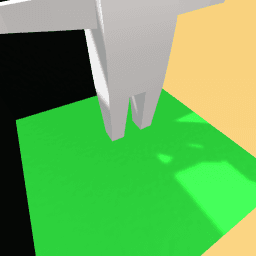 Creeper awake in night