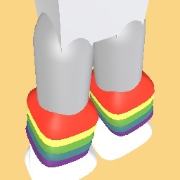 Rainbow socks (part of rainbow set)