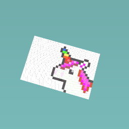 Pixal unicorn
