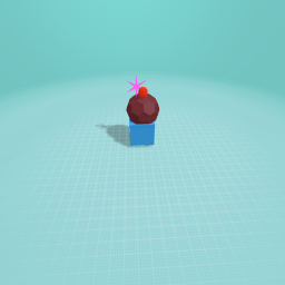 Little cupcake with a little cherry on top