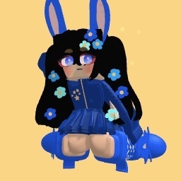 Blue Bunny Outfit