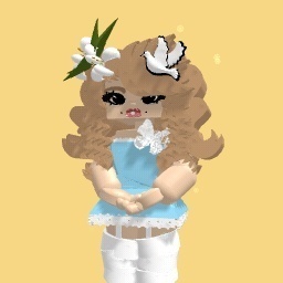 blue butterfly himekaji gyaru !!