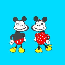 Mickey + Minnie Mouse