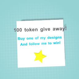 100 token give away