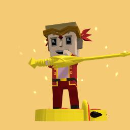 Blond boy and his snake