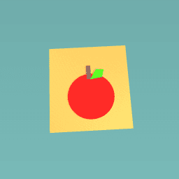 A apple