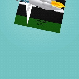 a model of the concorde 2001