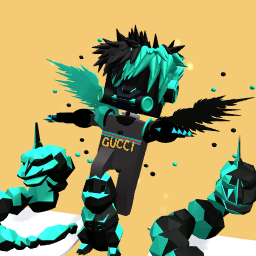 Blue and black Gucci style
