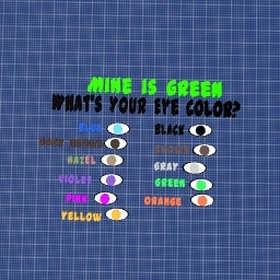 What's Your Eye Color?
