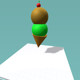 Mint & chocolate ice cream