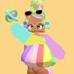 better improvment on Pastel kitty girl 4