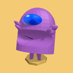 bootleg purple among us Monster