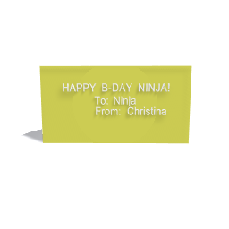 Happy B-Day Ninja