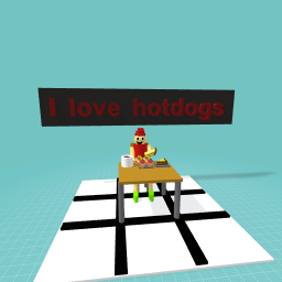 I love my self a good hotdog