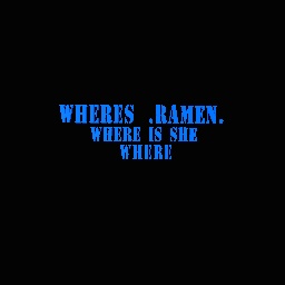 WHERES .RAMEN.