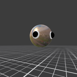 ball with eyes