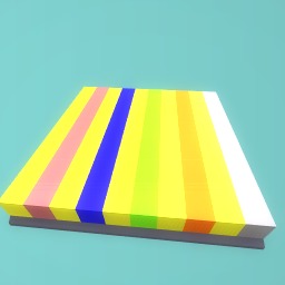 Each coler reprsents 1 ialle