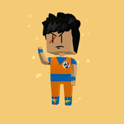 Matt con el traje de goku