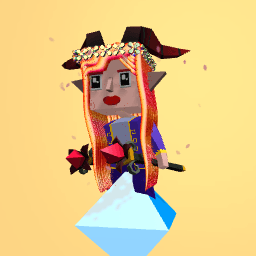 Beautiful happy Oblina