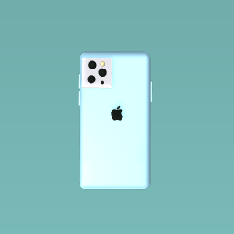 Blue iphone