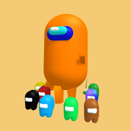 Among us orange