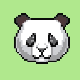 A TOTALLY NORMAL panda