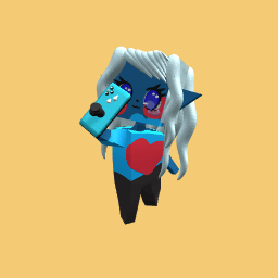 This is my Gacha Life human as a girl (Check Gacha Life out its from Lumine)