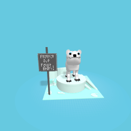 Bought cute polar bear