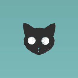 Creepy cat (heheeheee)