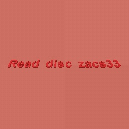 Read disc @zacs33
